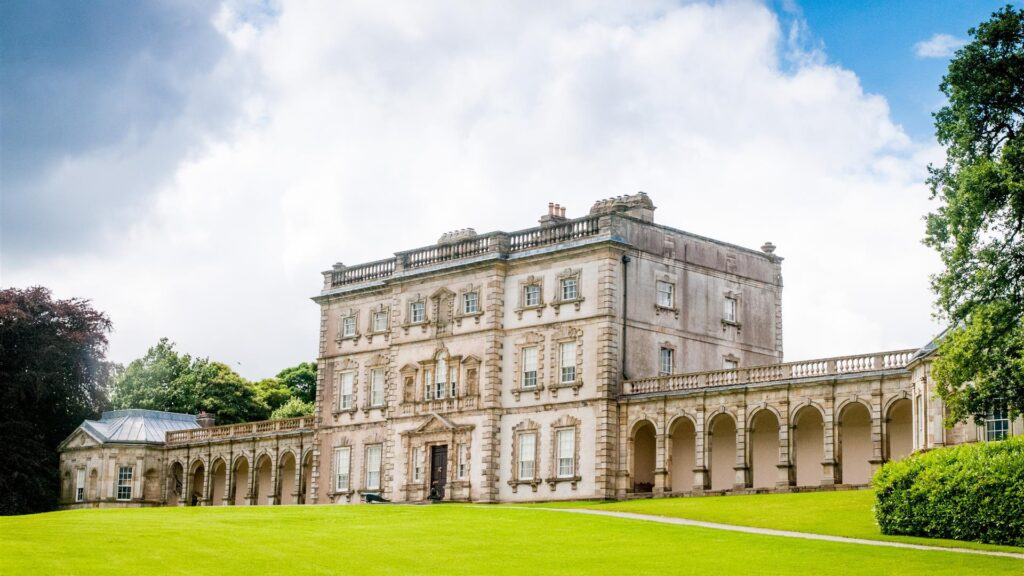 Florence Court House landscaped gardens in County Fermanagh