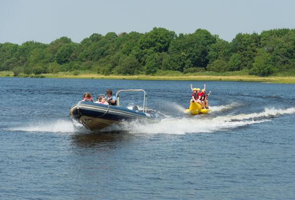 Family Water activities on Lough Erne