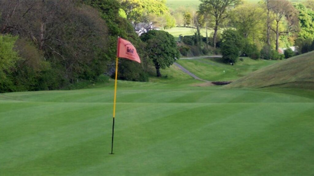 Putting green and fairway at Enniskillen Golf Club