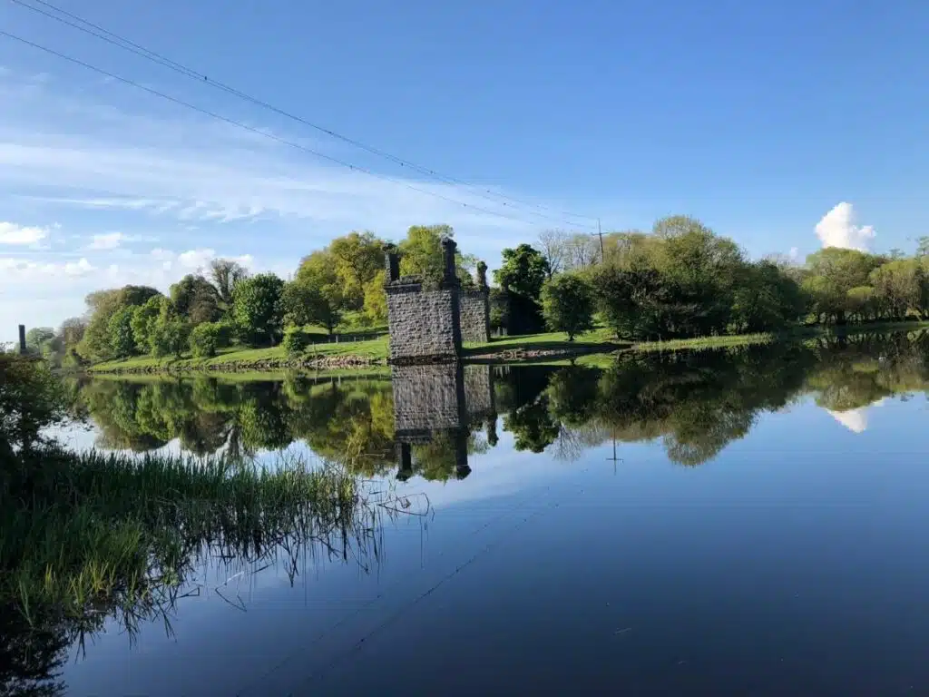 Exploring Enniskillen - Lough views at Ardhowen Bay