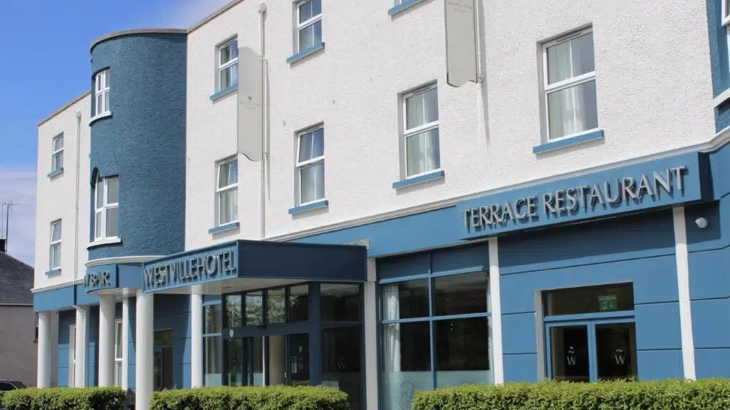 Westville hotel exterior in the day