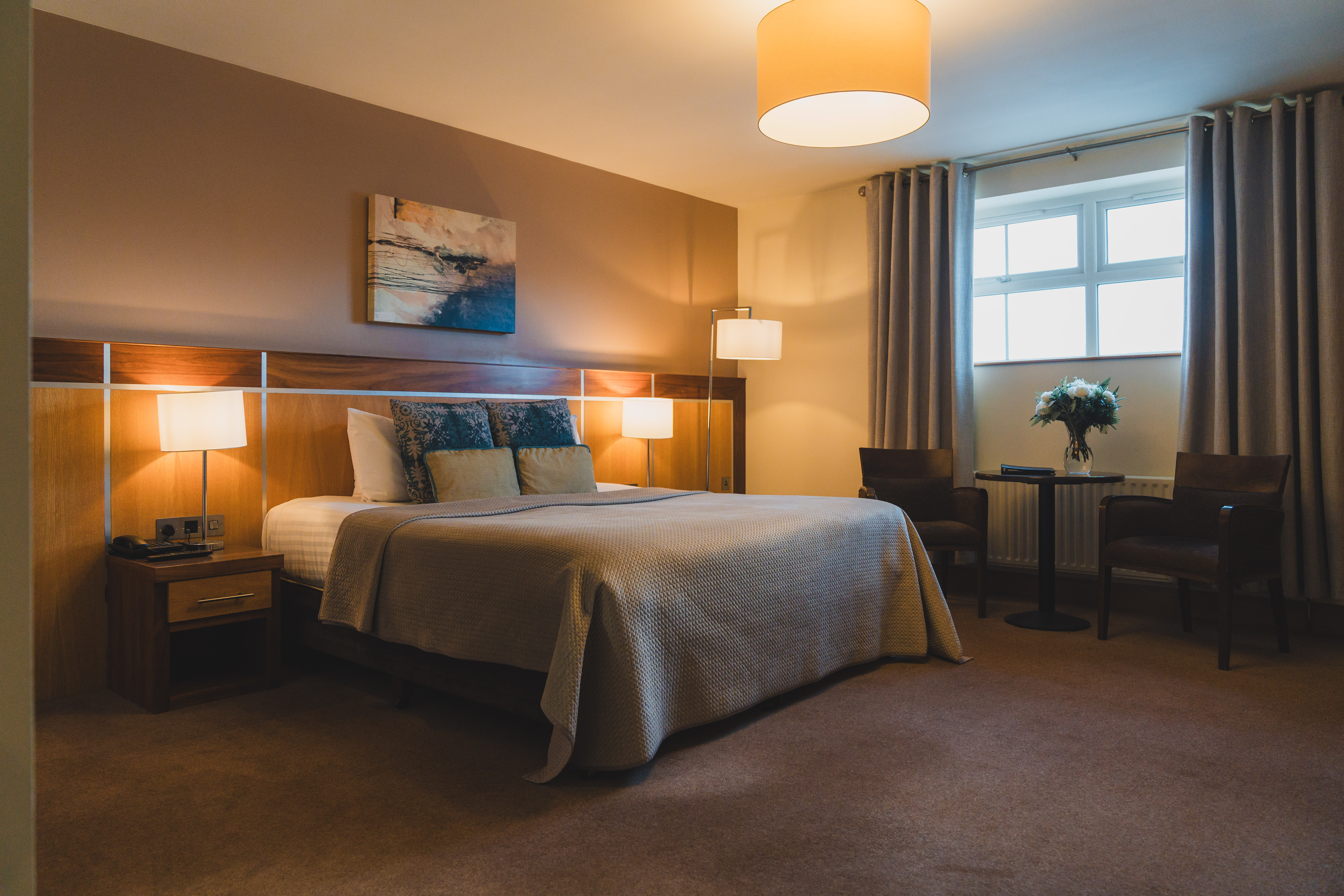 unwind in our spacious, comfortable rooms at The Westville Hotel