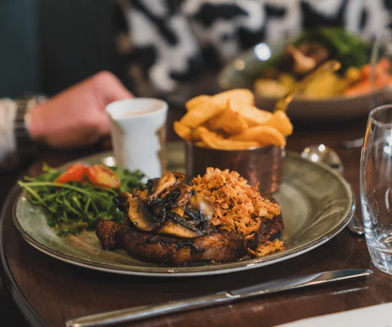 Dining at the Westville Hotel, Enniskillen