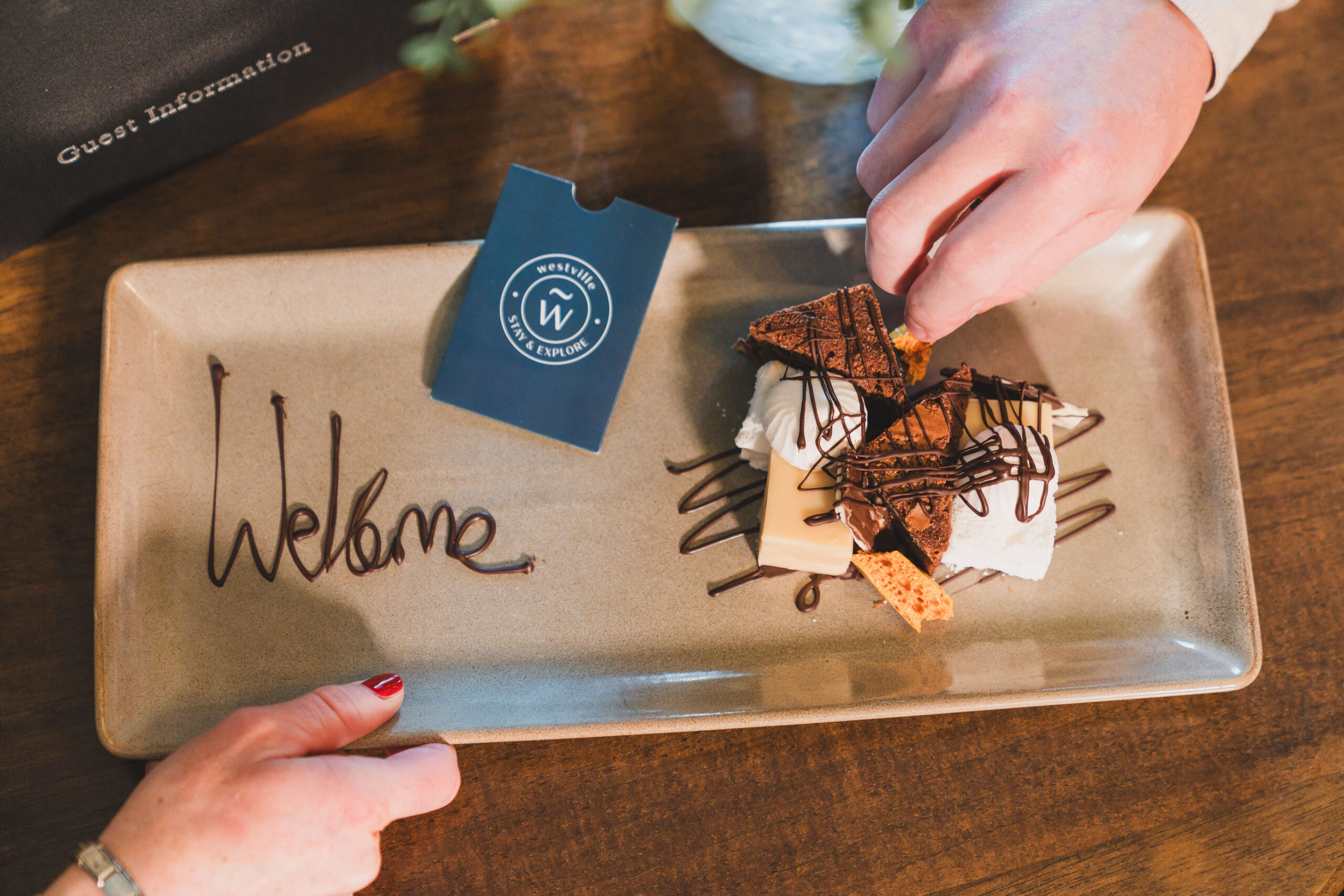 Start your relaxing stay at the Westville Hotel with a delicious treat on arrival