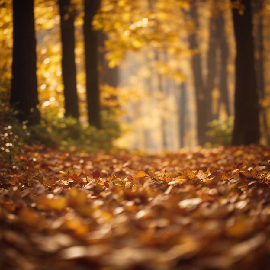 Autumn leaves in forest Autumn escapes in Enniskillen