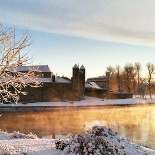 Enniskillen Castle in the winter