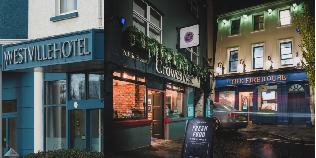 The Westville Hotel, Crowes Nest and Firehouse Eateries and dining in Enniskillen, County Fermanagh