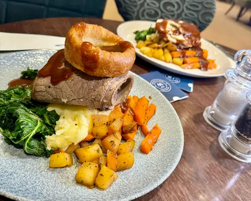 Delicious meal at The Westville Hotel