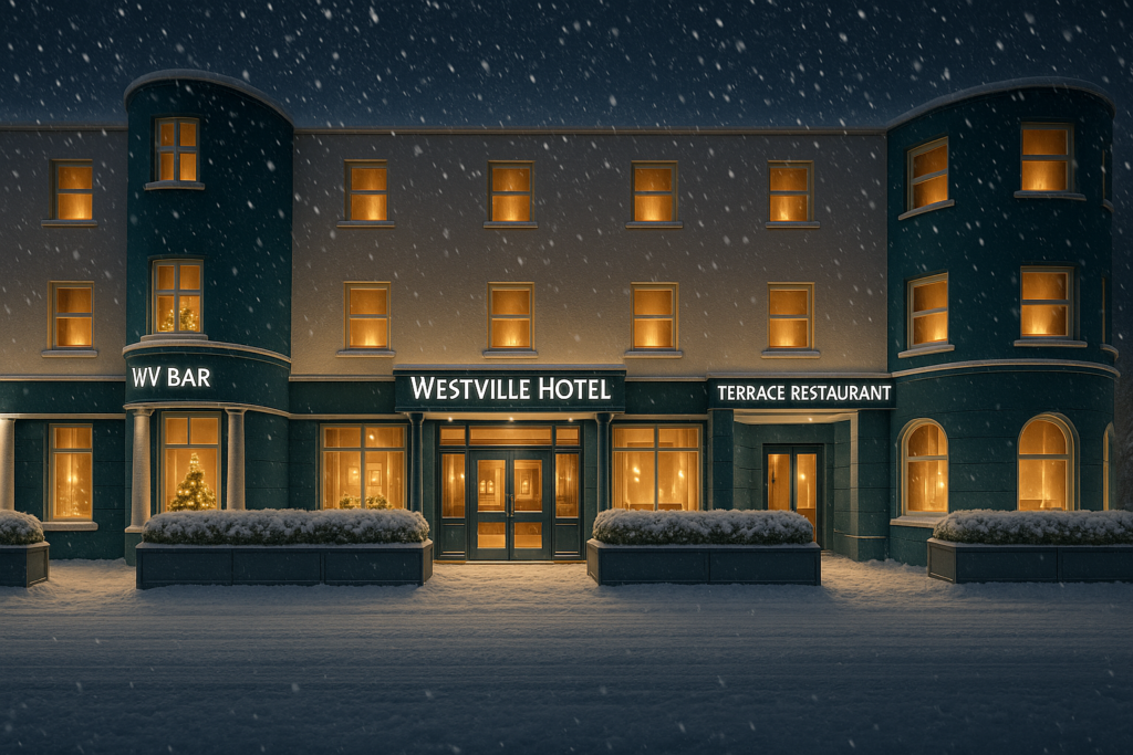 Westville Hotel winter scene Christmas Hotel Offers Westville Hotel Enniskillen
