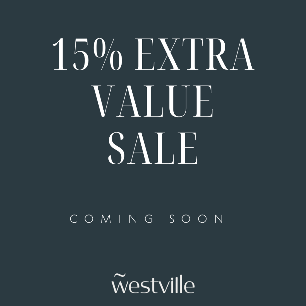 15% extra value sale Westville Hotel