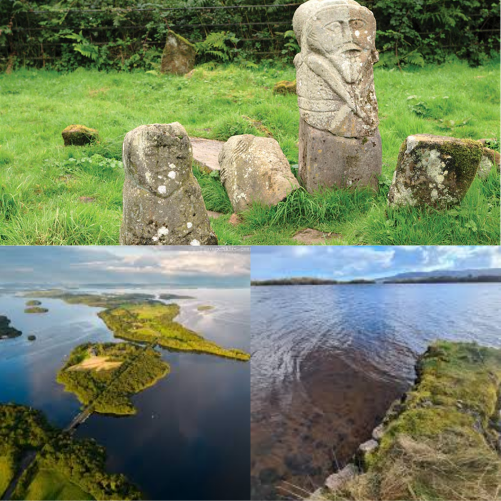 The historic sights of Boa Island, County Fermanagh