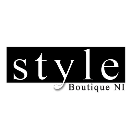 A black rectangle with the word "style" in large white serif letters and "Boutique NI" in smaller white text on a white background.